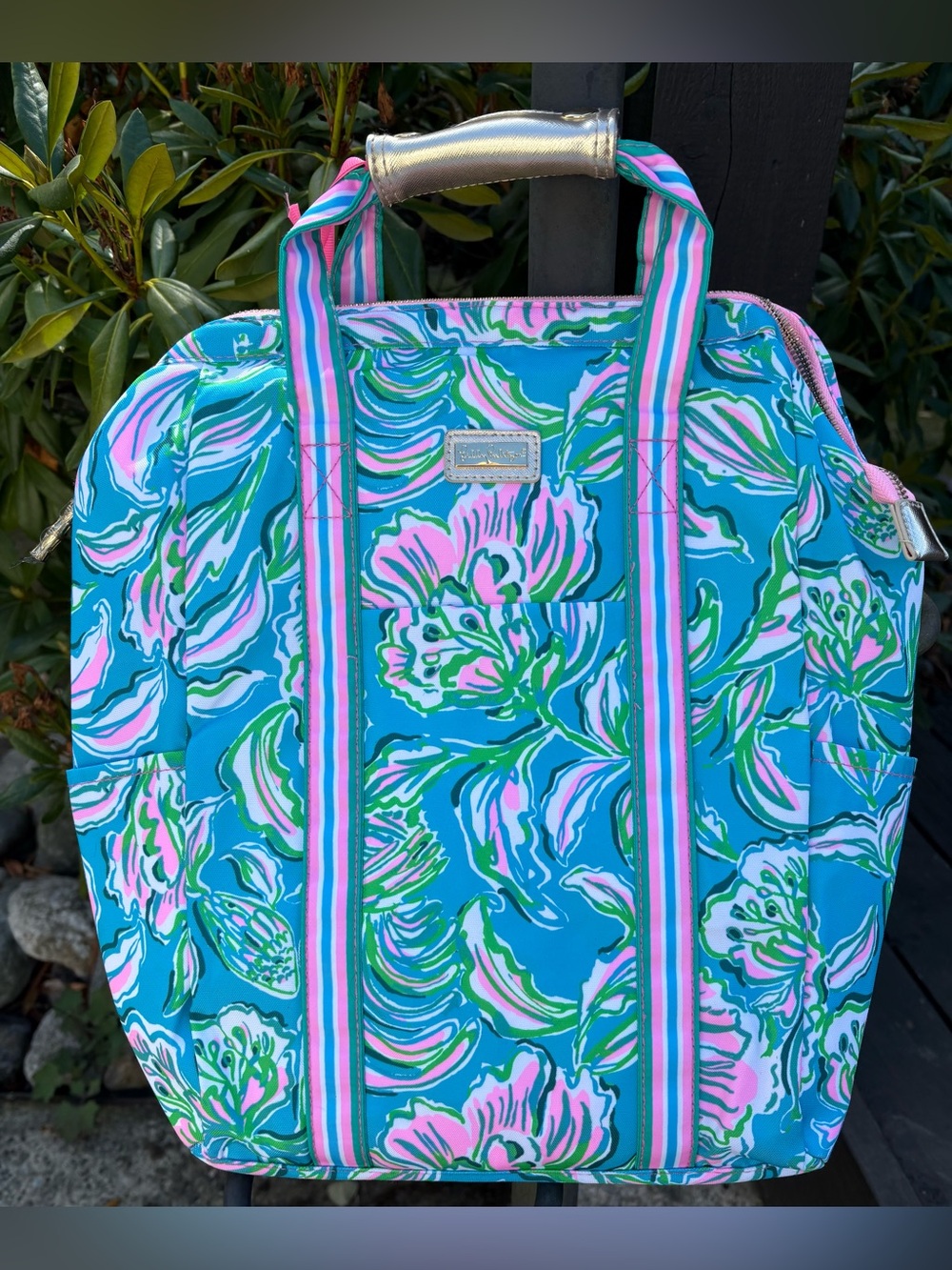 Lilly Pulitzer Convertible  Backpack Cooler Bag NWT Travel Resort Beach Picnic